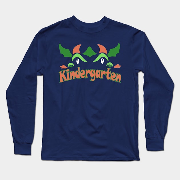 Kindergarten dragon Long Sleeve T-Shirt by JustBeFantastic